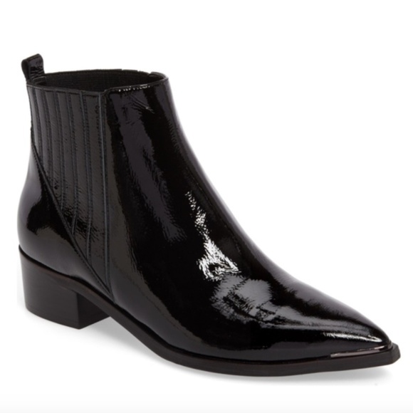 Marc Fisher Shoes - Marc Fisher LTD patent point toe Yommi bootie